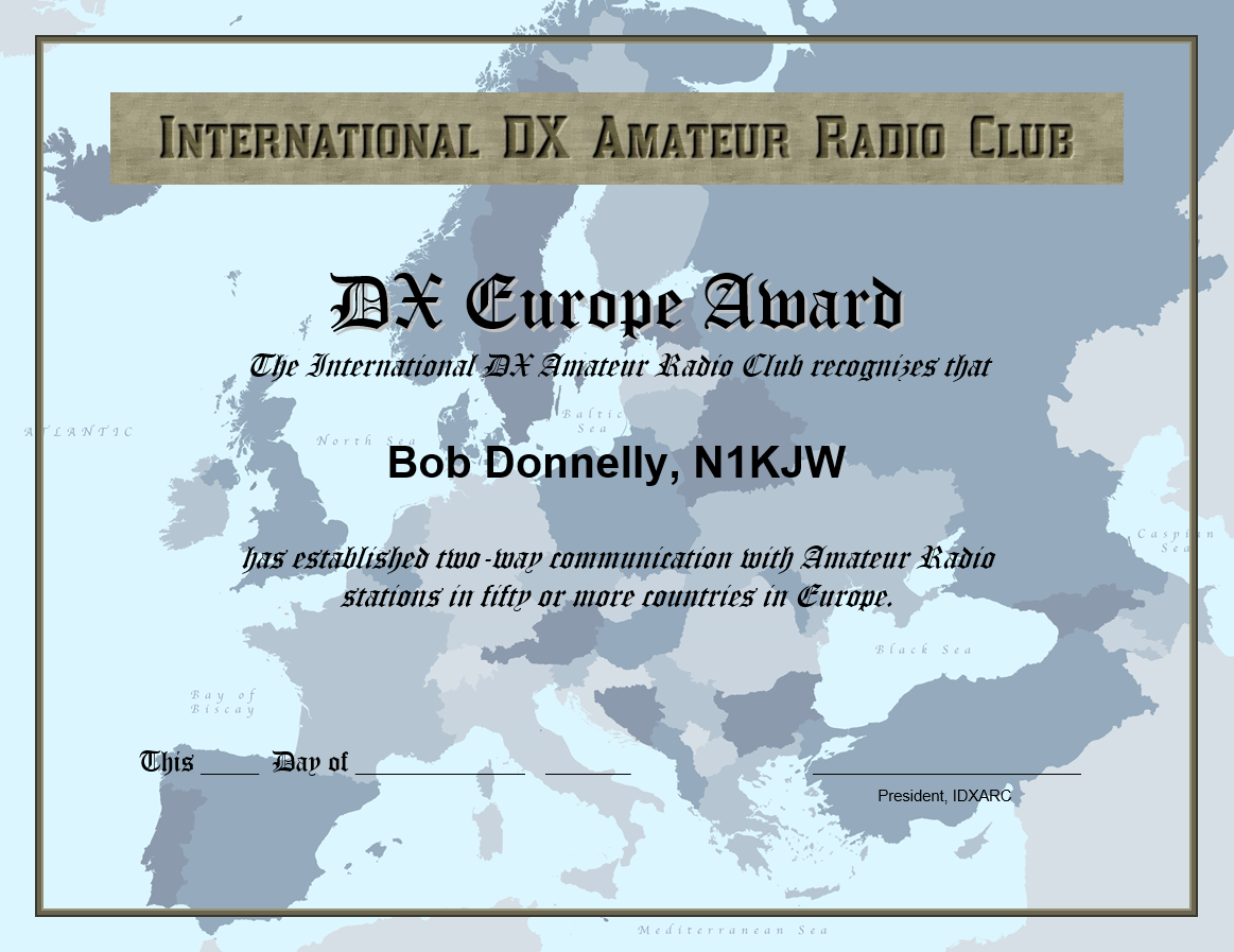 DX Europe Award